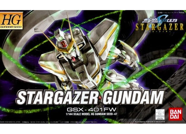 Gamers Guild AZ Bandai Gunpla: Gundam SEED - "47 GSX-401FW Stargazer Gundam", HG 1/144 (Pre-Order) ACD Distribution