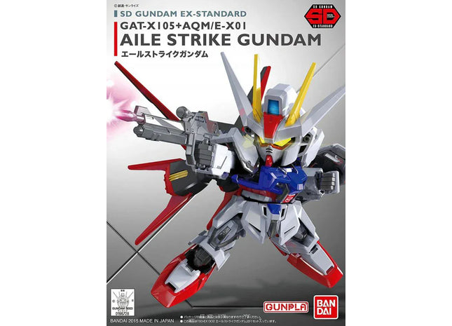 Gamers Guild AZ Bandai Gunpla: Gundam SEED - "EX-Standard 02 GAT-X105 Aile Strike Gundam", SD (Pre-Order) ACD Distribution