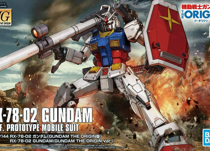 Gamers Guild AZ Bandai Gunpla: Gundam The Origin - Spirits RX-78-02 Gundam HG #26 LSG