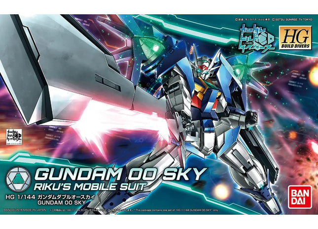 Gamers Guild AZ Bandai Gunpla: HG 1/144 - Gundam Build Divers Gundam 00 Sky LSG