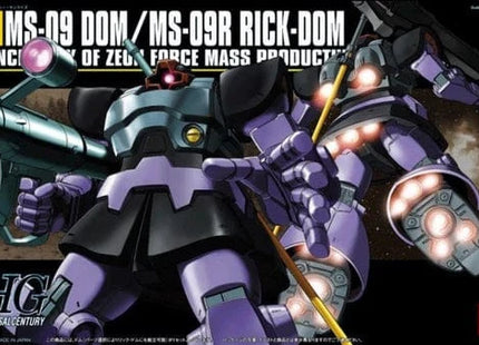 Gamers Guild AZ Bandai Gunpla HGUC 1/144 - Mobile Suit Gundam, #59 Dom/Rick-Dom (Pre-Order) AGD
