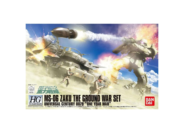 Gamers Guild AZ Bandai Gunpla: HGUC 1/144 - Zaku Ground Attack Set PHD