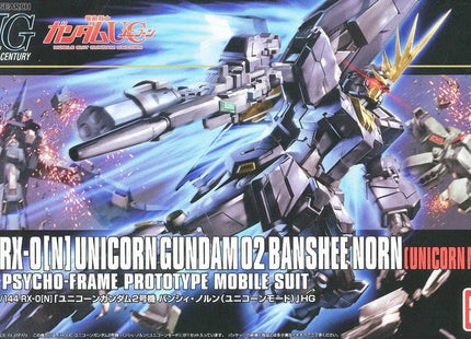 Gamers Guild AZ Bandai Gunpla: HGUC - Gundam UC, #153 Unicorn Gundam 02 Banshee Norn Unicorn Mode (Pre-Order) AGD