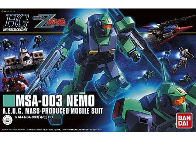 Gamers Guild AZ Bandai Gunpla: HGUC - Z Gundam Color, #150 Nemo (Pre-Order) AGD
