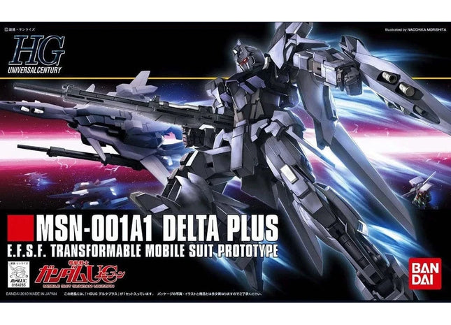 Gamers Guild AZ Bandai Gunpla: Mobile Suit Gundam Unicorn - "MSN-001A1 Delta Plus", HG 1/144 AGD