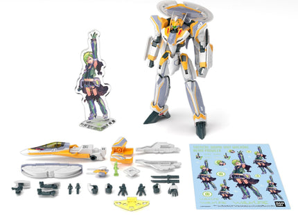 Gamers Guild AZ Bandai Gunpla: Mobile Suit Gundam "VF-31E Siegfried (Chuck Mustang Use)", HG 1/100 Deluxe Set (Pre-Order) Southern Hobby