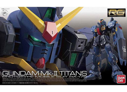 Gamers Guild AZ Bandai Gunpla: RG 1/144 Mobile Suit Zeta Gundam - RX-178 Gundam Mk-II (Titans) PHD