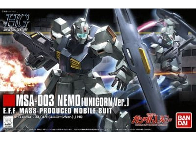 Gamers Guild AZ Bandai HG - MSA-003 Nemo (Unicorn Ver.) (Pre-Order) AGD