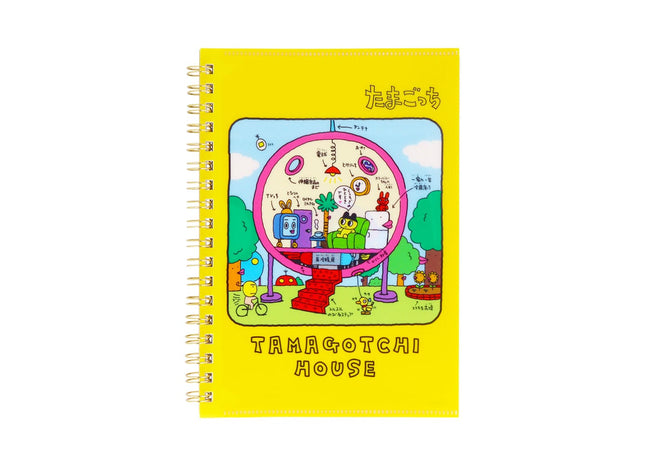 Gamers Guild AZ Bandai POCKET RING NOTEBOOK TAMAGOTCHI B - Yellow (Pre-Order) Discontinue