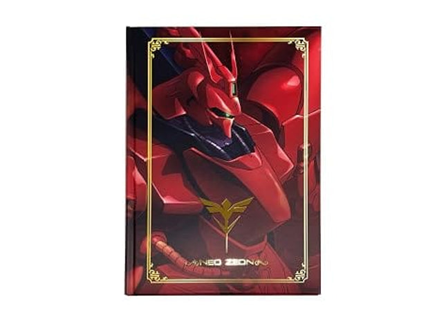 Gamers Guild AZ Bandai Sunstar: GS9 Hard Cover Notebook Sazabi - Gundam (Pre-Order) Southern Hobby