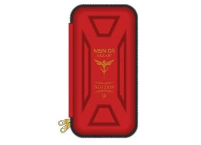 Gamers Guild AZ Bandai Sunstar: GS9 Semi Hard Pen Case Sazabi - Gundam (Pre-Order) Southern Hobby