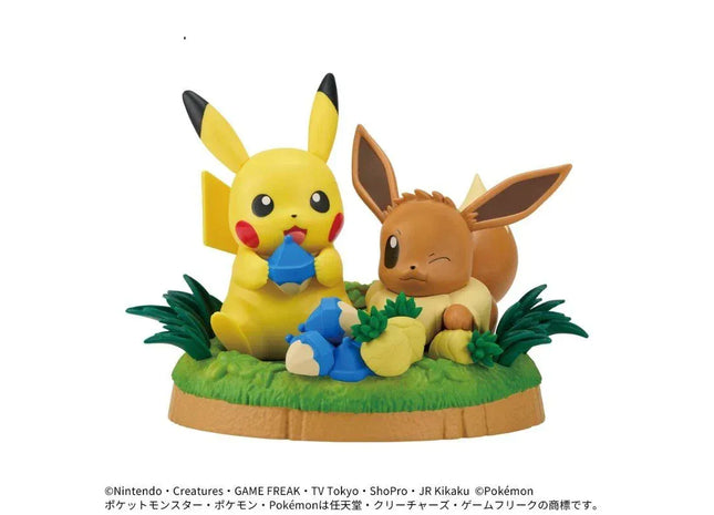 Gamers Guild AZ Banpresto Banpresto: Pokemon - Mogu Mogu Time: Pikachu & Eevee Figure JBK International