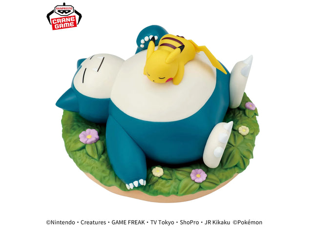 Gamers Guild AZ Banpresto Banpresto: Pokemon - Relax Time: Pikachu & Snorlax Figure JBK International