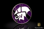 Gamers Guild AZ Baron of Dice 40mm Objective Coin - Alien: Purple Baron of Dice