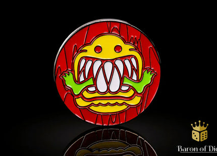 Gamers Guild AZ Baron of Dice 40mm Objective Coin - Cave Monster Baron of Dice