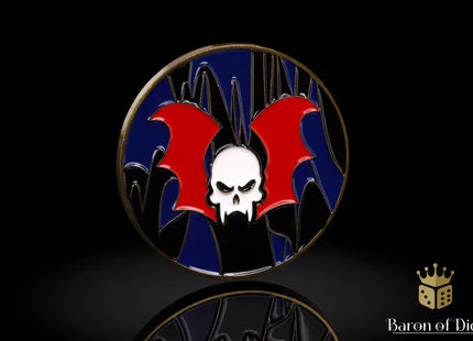 Gamers Guild AZ Baron of Dice 40mm Objective Coin - Claws of Midnight Baron of Dice