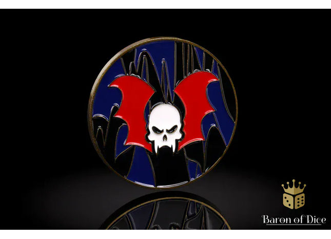 Gamers Guild AZ Baron of Dice 40mm Objective Coin - Claws of Midnight Baron of Dice