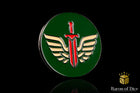 Gamers Guild AZ Baron of Dice 40mm Objective Coin - Sword and Wings Baron of Dice