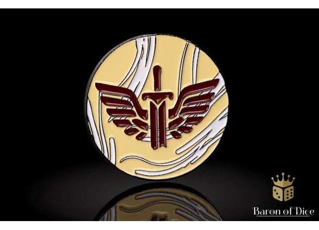 Gamers Guild AZ Baron of Dice Baron of Dice: 40mm Baron's Coin - Broken Angels Baron of Dice