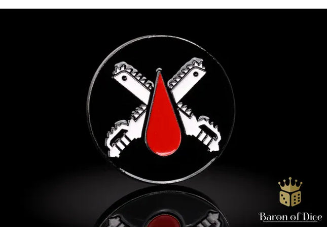 Gamers Guild AZ Baron of Dice Baron of Dice: 40mm Baron's Coin - Chain Blades Baron of Dice