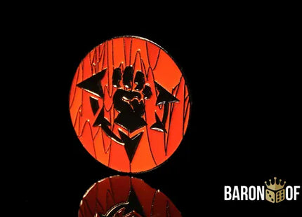 Gamers Guild AZ Baron of Dice Baron of Dice: 40mm Baron's Coin - Chaos Corsair Baron of Dice