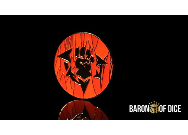 Gamers Guild AZ Baron of Dice Baron of Dice: 40mm Baron's Coin - Chaos Corsair Baron of Dice