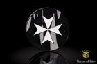 Gamers Guild AZ Baron of Dice Baron of Dice: 40mm Baron's Coin - Knights Templar | Black Baron of Dice