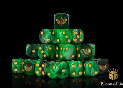 Gamers Guild AZ Baron of Dice Baron of Dice: Angels of Death Dice / Square Corner Baron of Dice