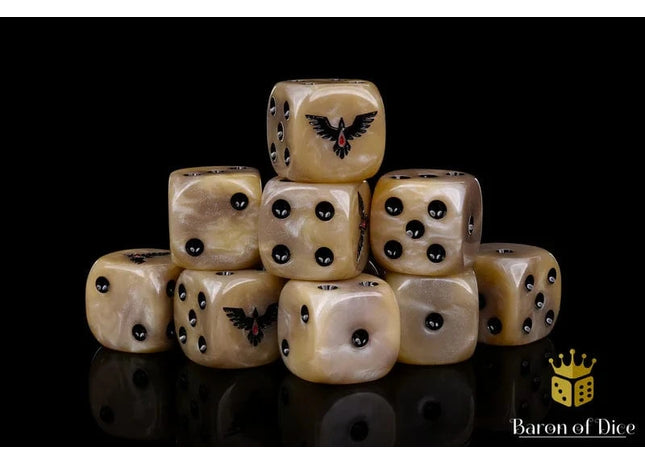 Gamers Guild AZ Baron of Dice Baron of Dice: Bleeding Bird Dice / Round Corner Baron of Dice