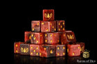 Gamers Guild AZ Baron of Dice Baron of Dice: Blood Soaked Angels Dice / Square Corner Baron of Dice