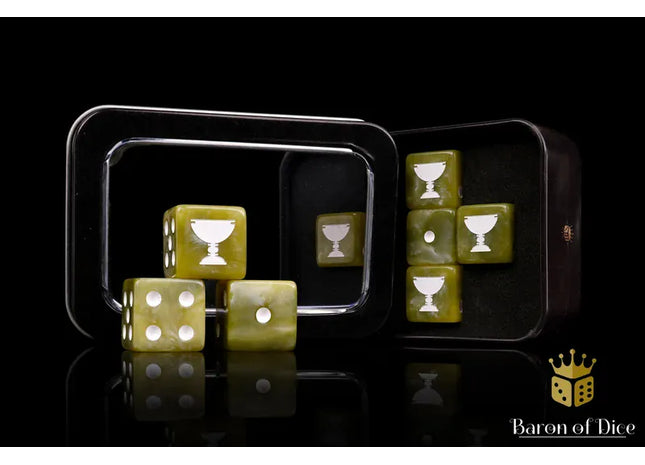 Gamers Guild AZ Baron of Dice Baron of Dice: Cult of the Black Grail - Official Trench Crusade Dice Set Baron of Dice