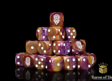 Gamers Guild AZ Baron of Dice Baron of Dice: Dwarven Gold Dice - Set of 25 Baron of Dice
