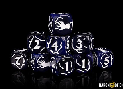 Gamers Guild AZ Baron of Dice Baron of Dice: Lightning Claw Dice (Round Corner 25ct) Baron of Dice