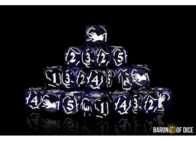 Gamers Guild AZ Baron of Dice Baron of Dice: Lightning Claw Dice (Square Corner 25ct) Baron of Dice