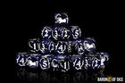 Gamers Guild AZ Baron of Dice Baron of Dice: Lightning Claw Dice (Square Corner 25ct) Baron of Dice