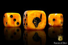 Gamers Guild AZ Baron of Dice Baron of Dice: Robot Helm - Ochre (Round Corner 25ct) Baron of Dice