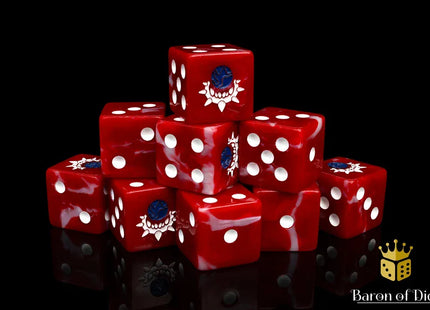 Gamers Guild AZ Baron of Dice Baron of Dice: Slaughter of Worlds (Square Corner 25ct) Baron of Dice