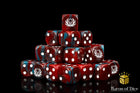 Gamers Guild AZ Baron of Dice Baron of Dice: Sun Scarab Dice - Red / Round Corner Baron of Dice
