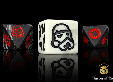 Gamers Guild AZ Baron of Dice Baron of Dice: Trooper Galactic Skirmish Dice Set (20ct) Discontinue