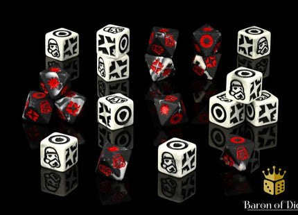 Gamers Guild AZ Baron of Dice Baron of Dice: Trooper Galactic Skirmish Dice Set (20ct) Discontinue