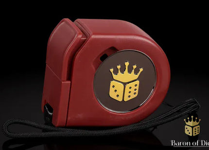 Gamers Guild AZ Baron of Dice Baron of Dice: Wargaming Tape Measure  - Red Baron of Dice