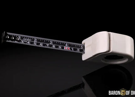 Gamers Guild AZ Baron of Dice Baron of Dice: Wargaming Tape Measure  - White Baron of Dice