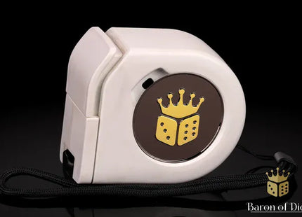 Gamers Guild AZ Baron of Dice Baron of Dice: Wargaming Tape Measure  - White Baron of Dice
