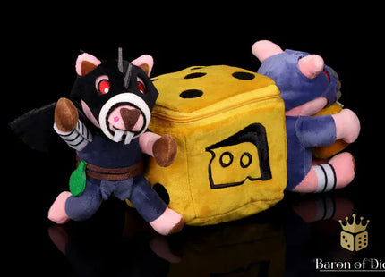 Gamers Guild AZ Baron of Dice Cheese Thieves Plushie Dice Bag Baron of Dice