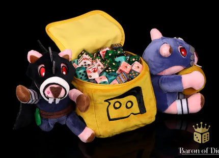Gamers Guild AZ Baron of Dice Cheese Thieves Plushie Dice Bag Baron of Dice