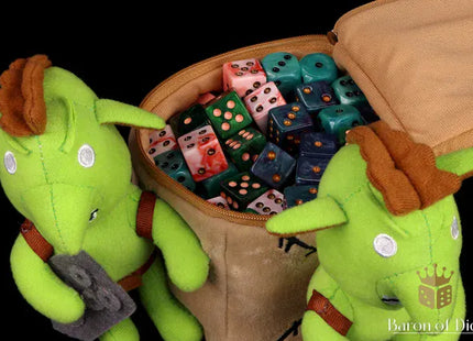 Gamers Guild AZ Baron of Dice Teef' Delivery! Plushie Dice Bag Baron of Dice