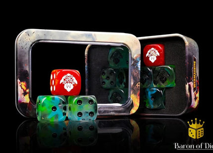Gamers Guild AZ Baron of Dice Warmachine: Orgoth, Cursebound Official Dice Set Baron of Dice
