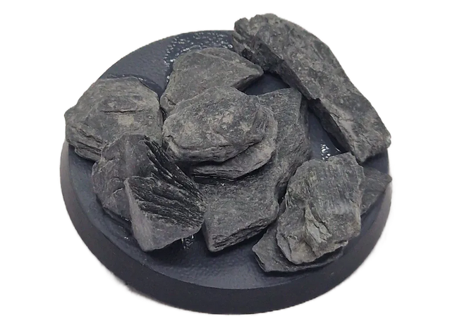 Gamers Guild AZ Base X Base X Terrain: Basing Stones - Dark Slate Baron of Dice