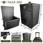 Gamers Guild AZ Battle Foam (1520) P.A.C.K. 1520XL Molle with Magna Rack Sliders Load Out (Black) Battle Foam