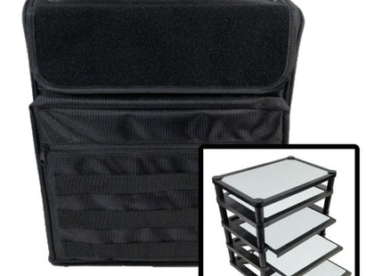Gamers Guild AZ Battle Foam (352) P.A.C.K. 352 Molle with Magna Rack Sliders Load Out (Black) Battle Foam